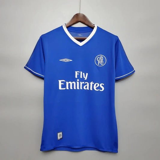 Camisola Retro Chelsea 2003/2005 Principal – O Início de uma Nova Era