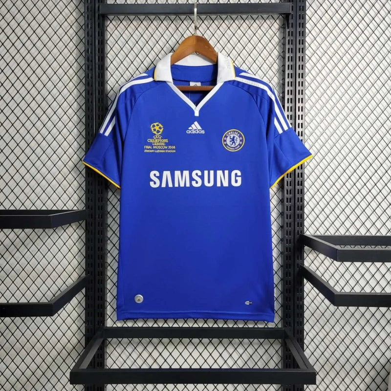 Camisola Retro Chelsea 2008 Final UCL Moscovo – A Emoção de uma Final Histórica