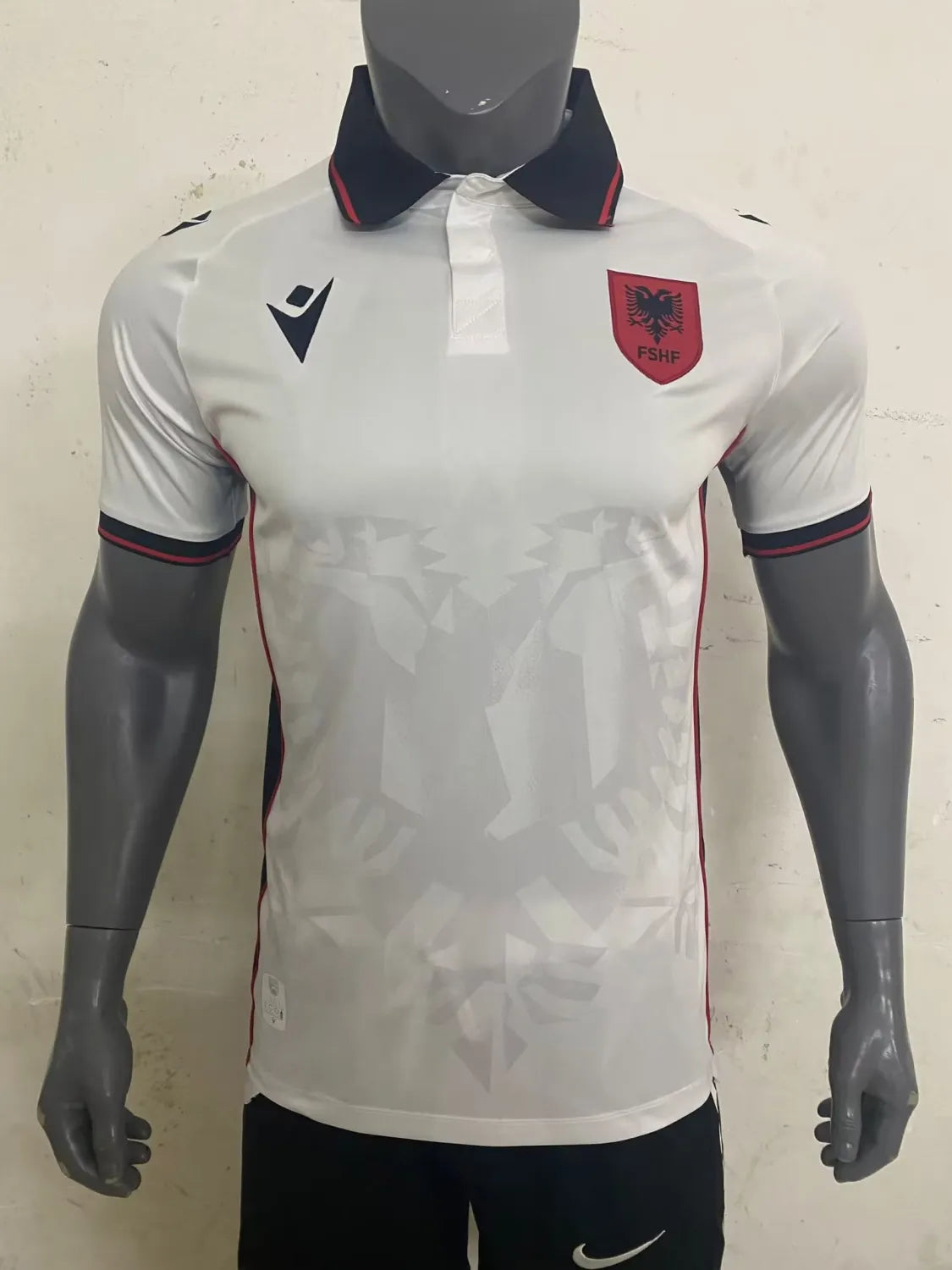 Camisola ALBANIA II EURO 2024 Homem c/ Impressão Nome + Número Incluída