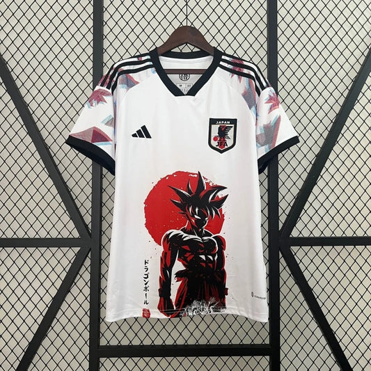 Camisola Especial Japão 2024 Dragon Ball - Versão Adepto para Fãs de Futebol e Anime