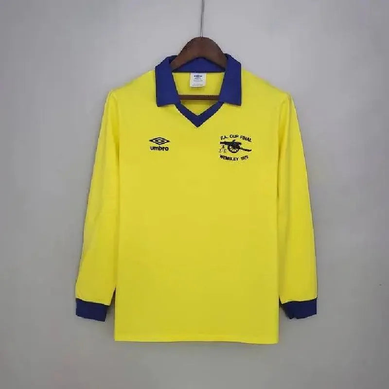 Camisola Retro Arsenal 1971/79 Away – Mangas Longas