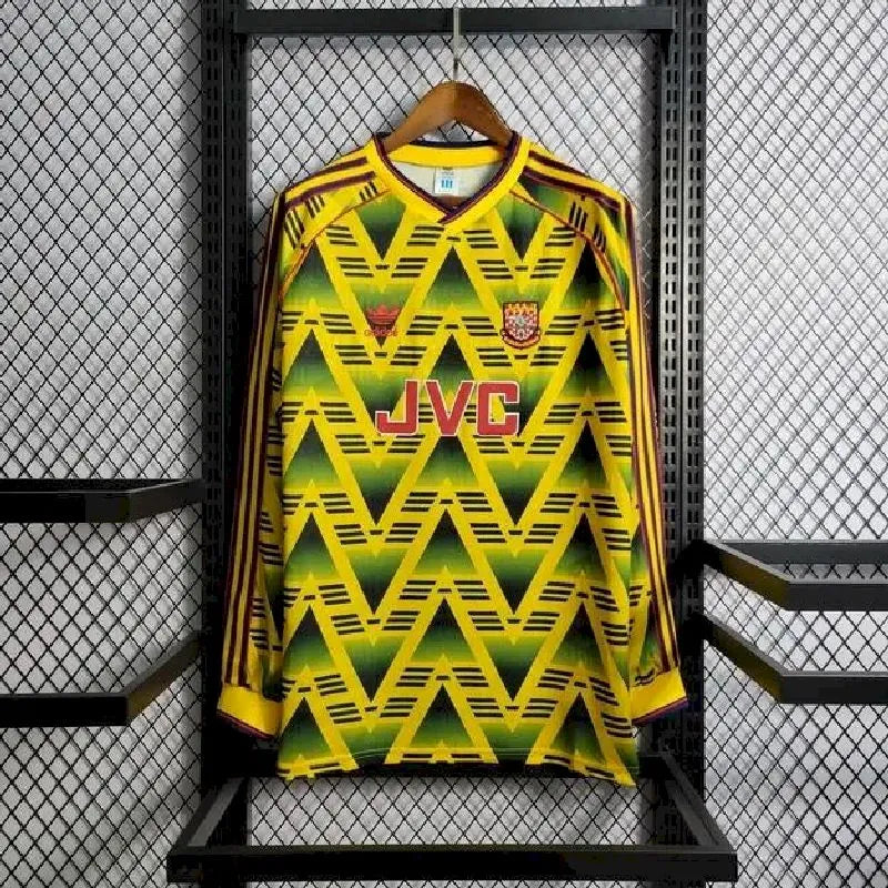 Camisola Retro Arsenal 1991/93 Away – O Clássico "Bruised Banana"