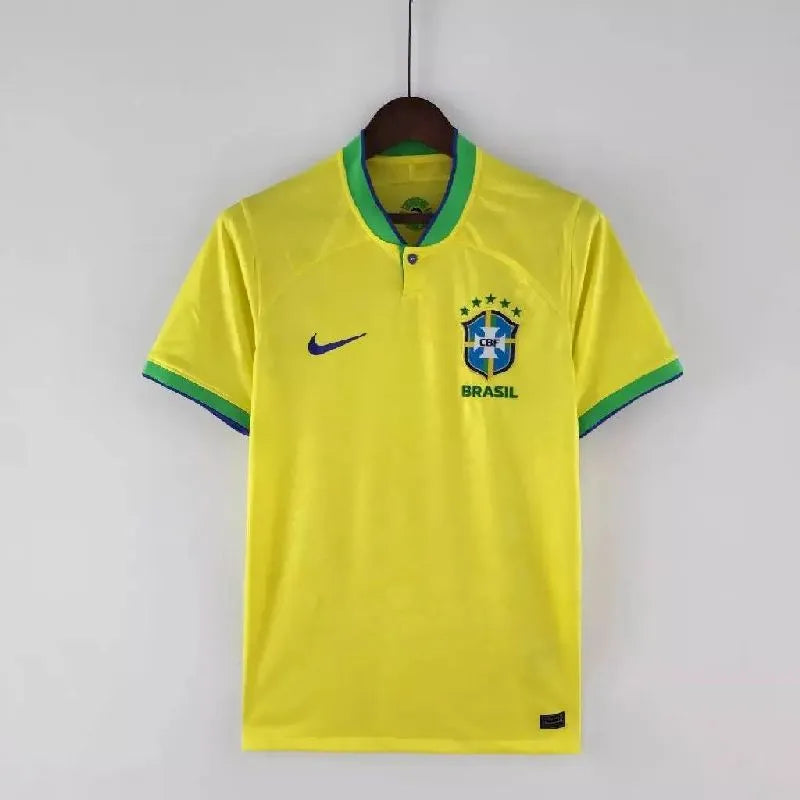 Camiseta Brasil ﻿Copa do Mundo 22  I S-4XL - C/ Oferta de Personalização Nome + Número