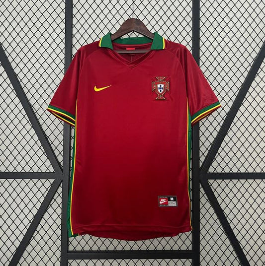 Camisola RETRO Portugal 97/98 Homem c/ OFERTA de personalização Nome + Número Incluída