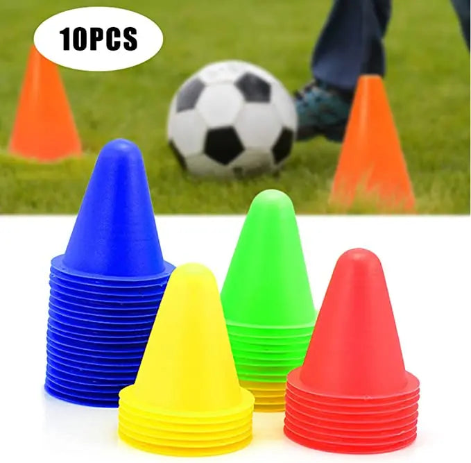 Kit de Cones de Treino Desportivo – Futebol com Agilidade
