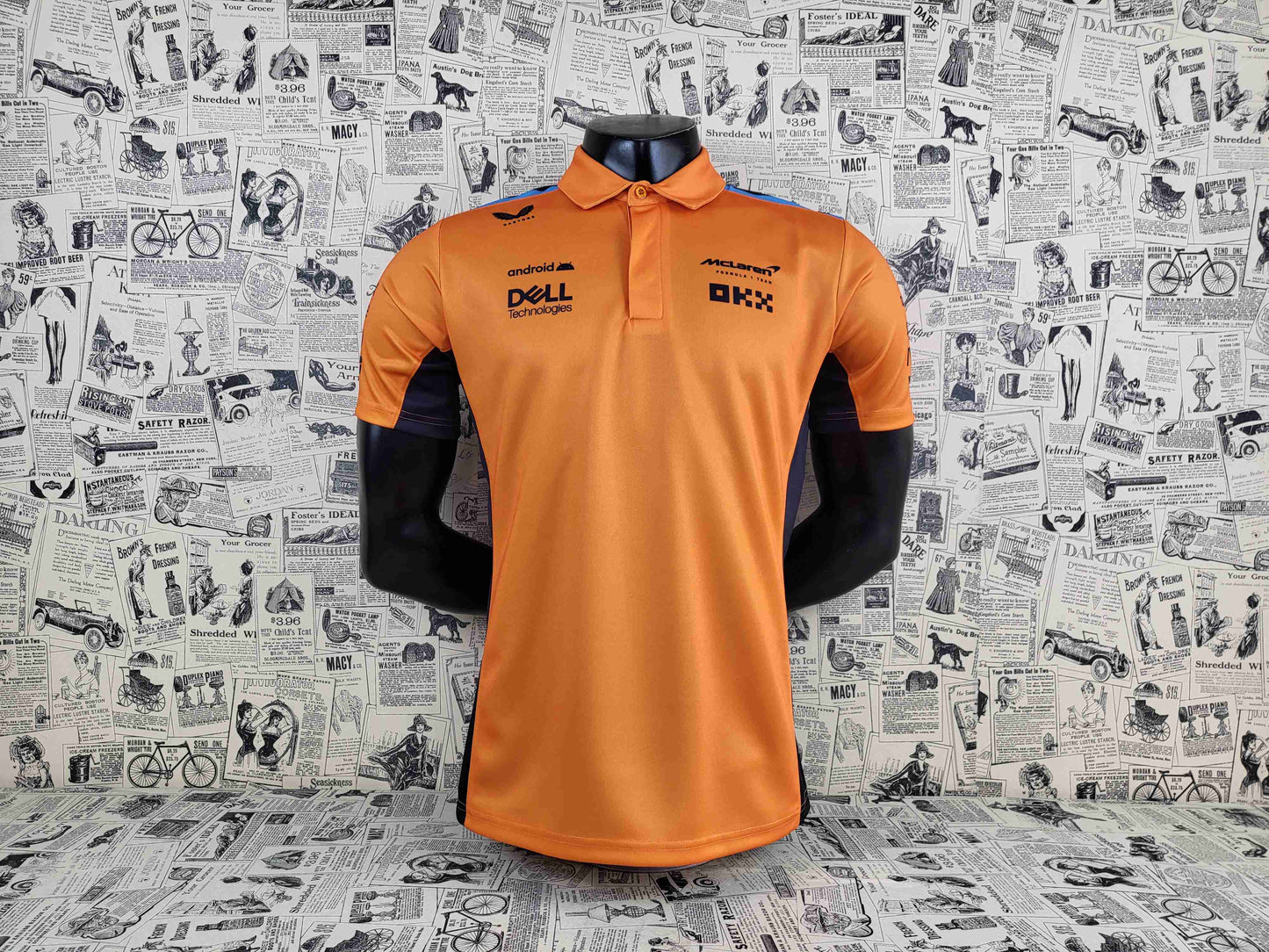 Camisa Polo McLaren Orange