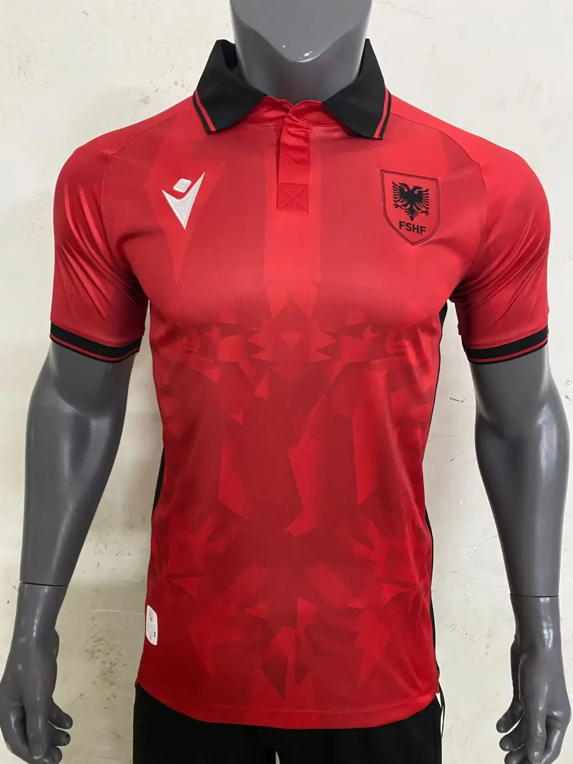 Camisola ALBANIA I EURO 2024 Homem c/ Impressão Nome + Número Incluída