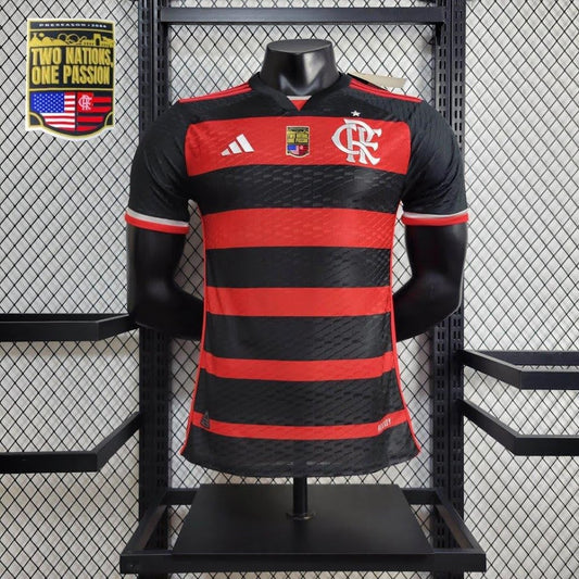 Camisa Flamengo I 2024/25 Masculina (VERSÃO JOGADOR) - Personalização GRATIS