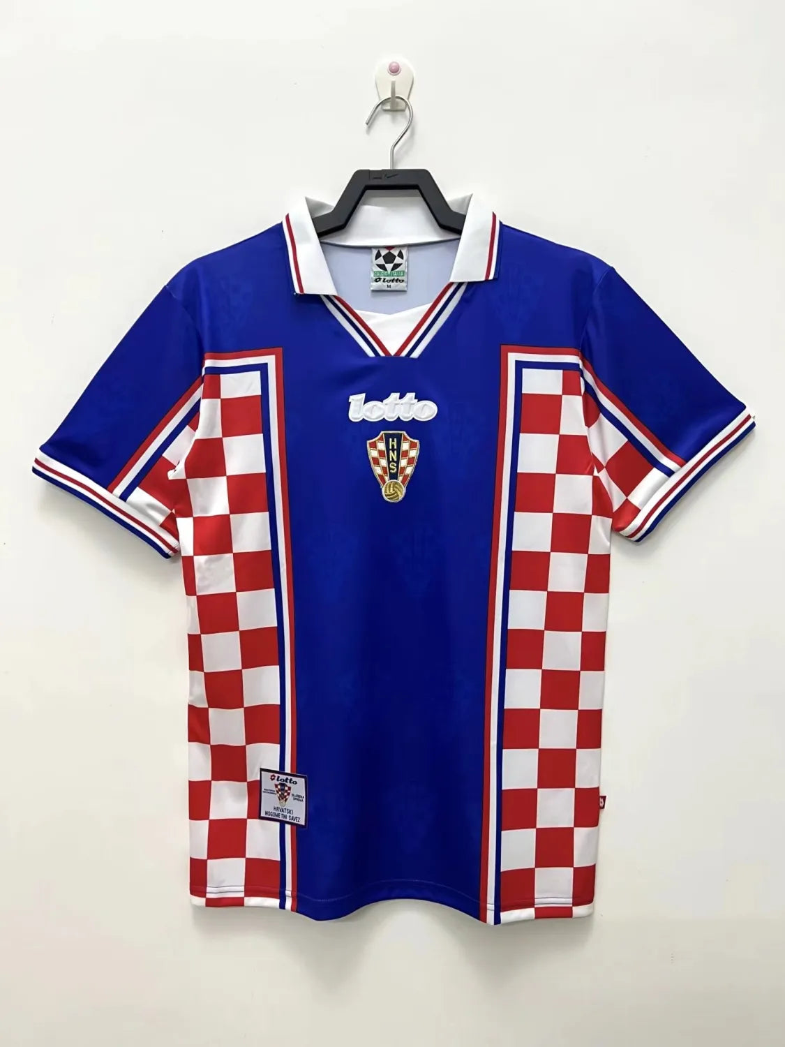 Camisola CROÁCIA 1998 II retro Homem c/ Personalização GRATIS