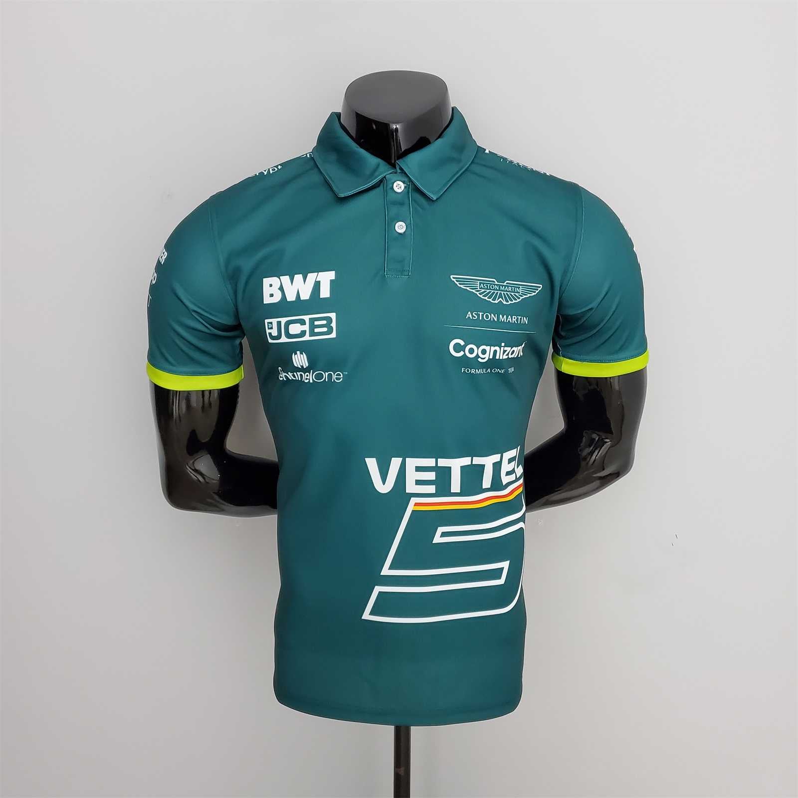 Camisola F1-2022 Aston Martin - Conforto e Estilo para Adeptos - S ao 5XL