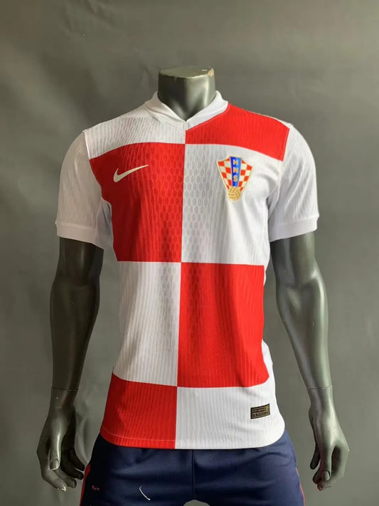 Camisola CROÁCIA HOME EURO 2024 Homem c/ Personalização Grátis