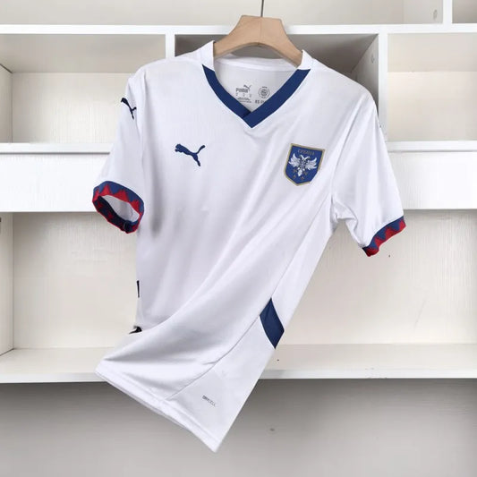 Camisola SERVIA II EURO 2024 homem VERSAO ADEPTO c/ OFERTA Personalização Nome + Número