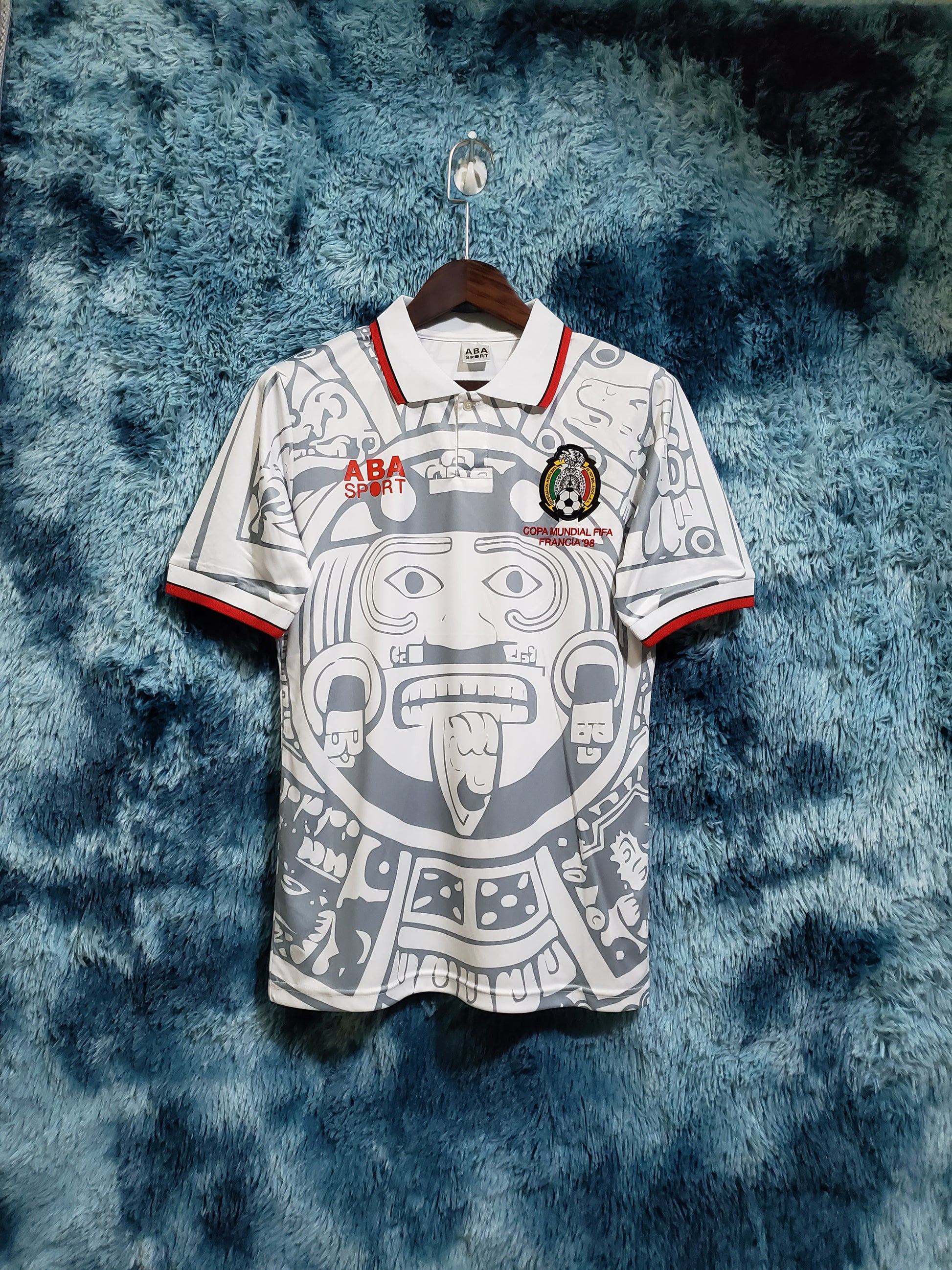 Camisola Retro México 1998 - Campeonato do Mundo 98 - Away - Tamanhos S ao XXL