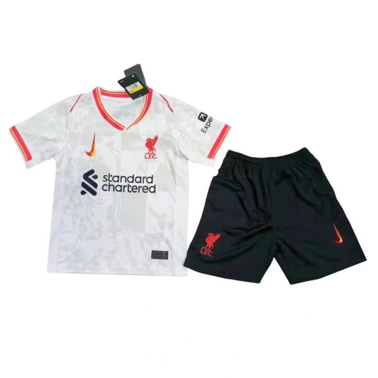 Equipamento LIVERPOOL III 24/25 Conjunto Infantil c/ Oferta de personalização Nome + Número