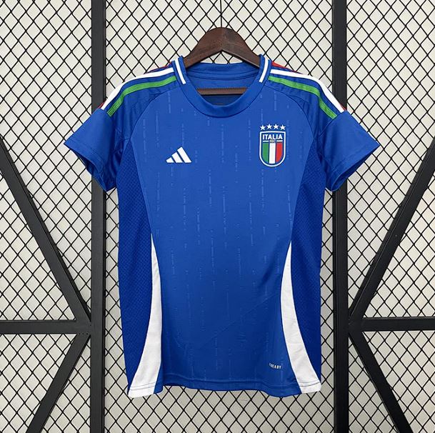 Camisola Itália I EURO 2024 Feminina c/ OFERTA de Personalização Nome + Número 