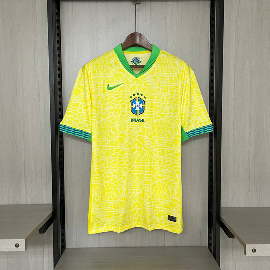 Camiseta BRASIL I 2024 homem c/ Oferta de Personalização Nome + Número