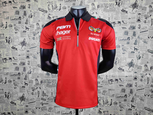 Camisola de Corrida F1 em vermelho Ducati - S ao 5XL