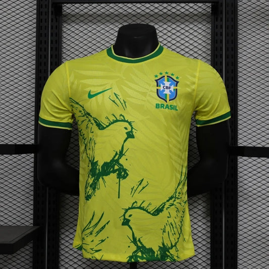 Camisola Brasil 2025 Edição Especial – Versão Jogador: Orgulho e Desempenho