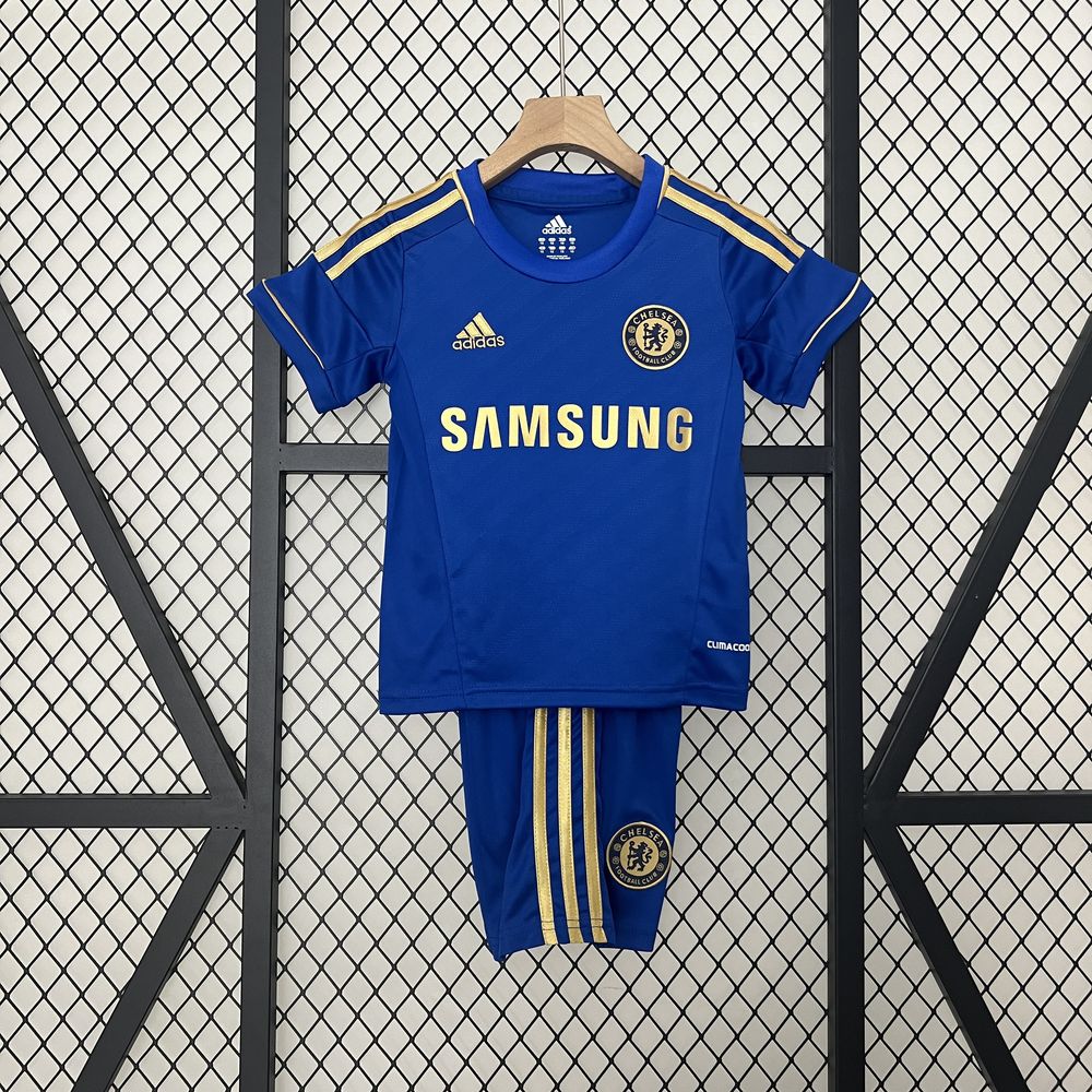 Equipamento Chelsea I 12/13 Conjunto Infantil c/ Oferta de personalização Nome + Número