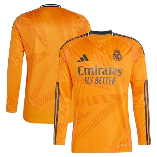 Camisola Longa Real Madrid 24/25 Equipamento Fora - Tamanhos S ao 3XL