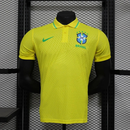 Brasil 2025 Team Polo – Versão Jogador: Orgulho e Sofisticação