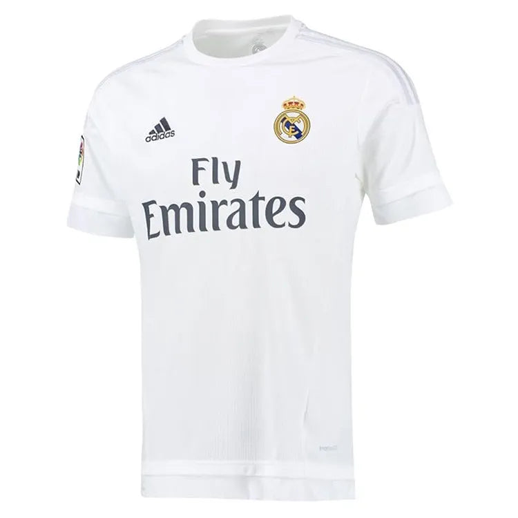 Camisola Real Madrid 2015/16 Retro Masculina c/ Oferta Impressão Nome + Número