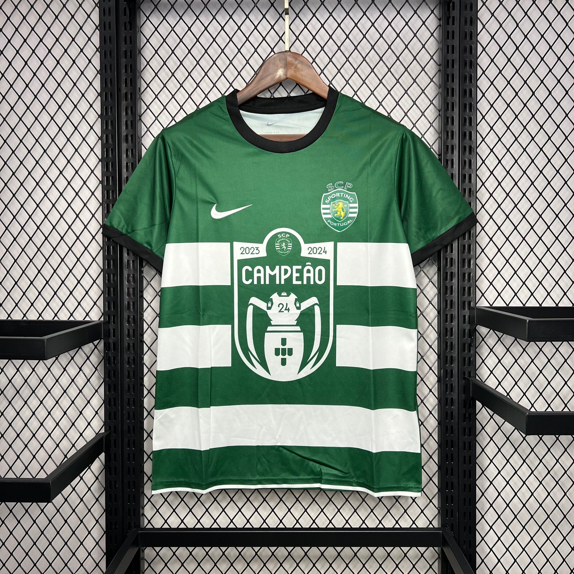 Camisola SPORTING I 23/24 EDIÇÃO CAMPEÃO homem