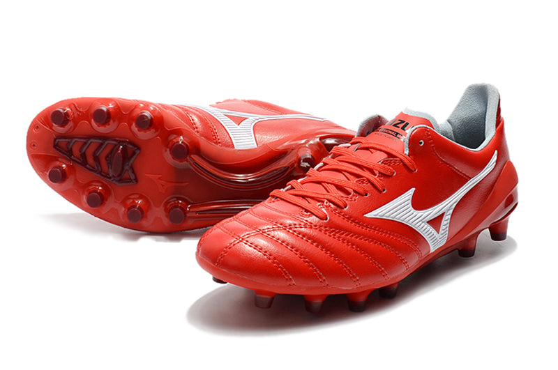 Chuteiras Mizuno Morelia Neo II FG - Fabricado no Japão (39-45) - Vermelho