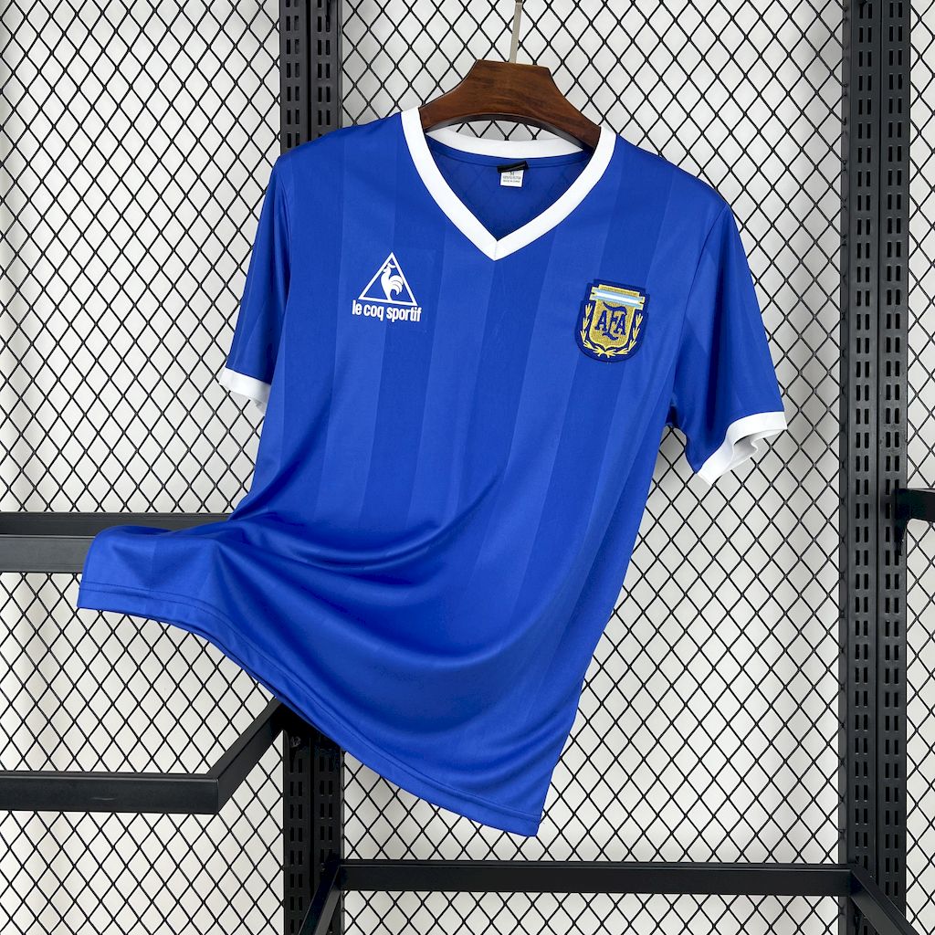 Camisola Argentina 1986 Away Retro