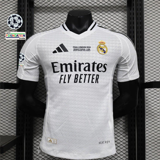 Camisola Real Madrid 2024/25: Versão Jogador para Fãs de Elite - S ao 2XL