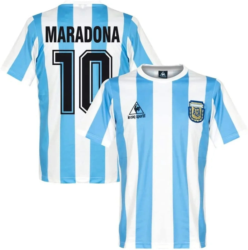 Camisola RETRO Argentina 1986 Maradona | Revive a Magia do Futebol