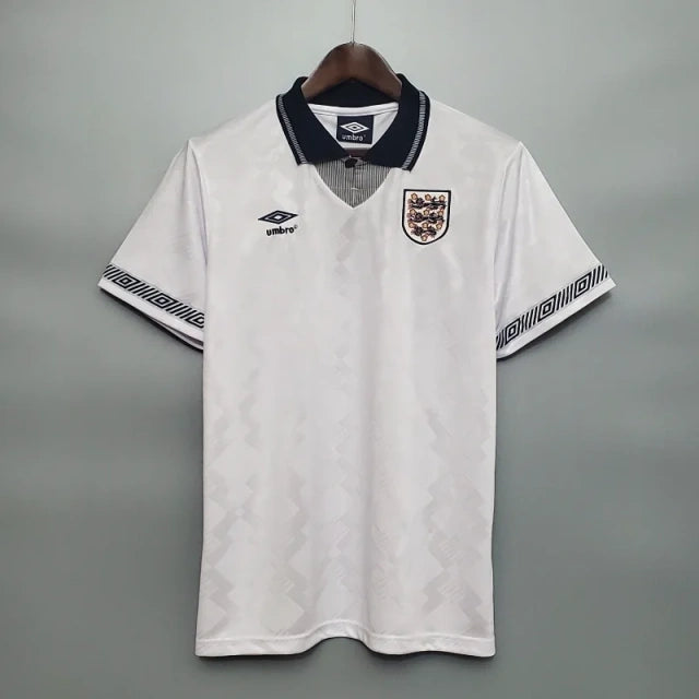 Camisola Retro Inglaterra 1990 Home: O Espírito do Futebol Clássico