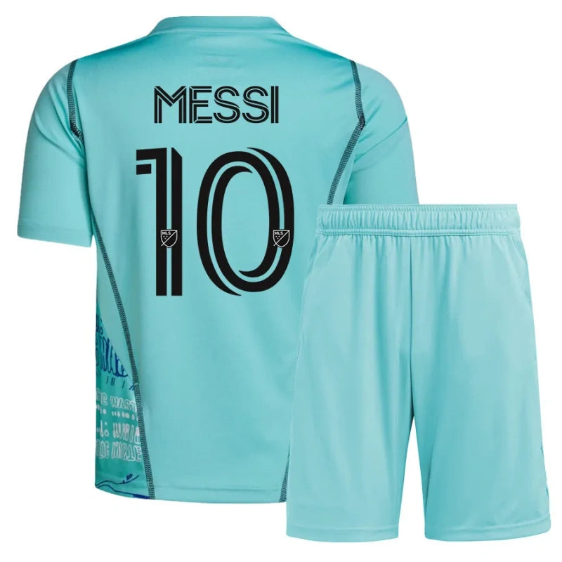 Kit Infantil Inter Miami 2023/24 - Camisola Especial e Calções Messi 10