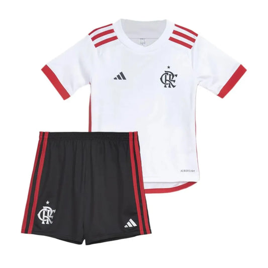 Camisa Infantil Flamengo 2024/25 II - Personalização GRÁTIS 3 aos 14 anos