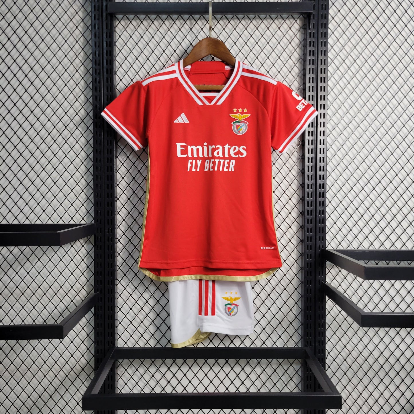 Kit Infantil Benfica 2023/24 Principal – 3 aos 14 Anos